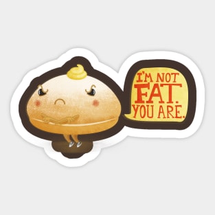 (Not) Fat Bombolone Sticker